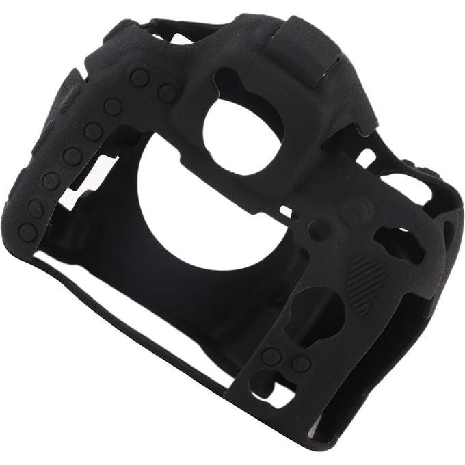 Siliconen Hoes Camera Body Cover Beschermer voor Nikon D850 Camera Beschermende Body Skin Tas black