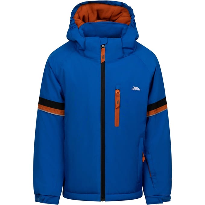 Trespass Jongens Peter Waterdichte Ski jas (Blauw)