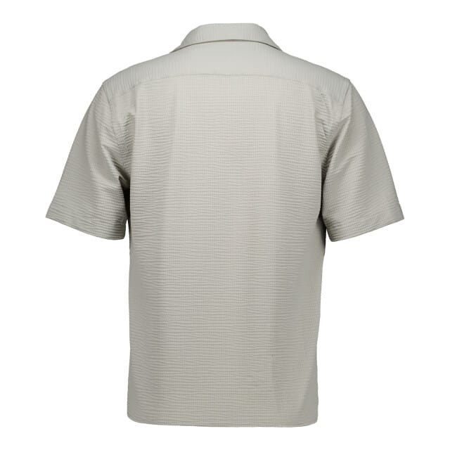 Xacus Active Shirt Korte Mouw Overhemden Lichtgrijs Act440mm/21616