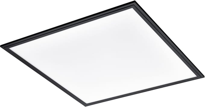EGLO Salobrena 1 Plafondlamp - LED - 59,5 cm - Zwart|Wit - Aluminium