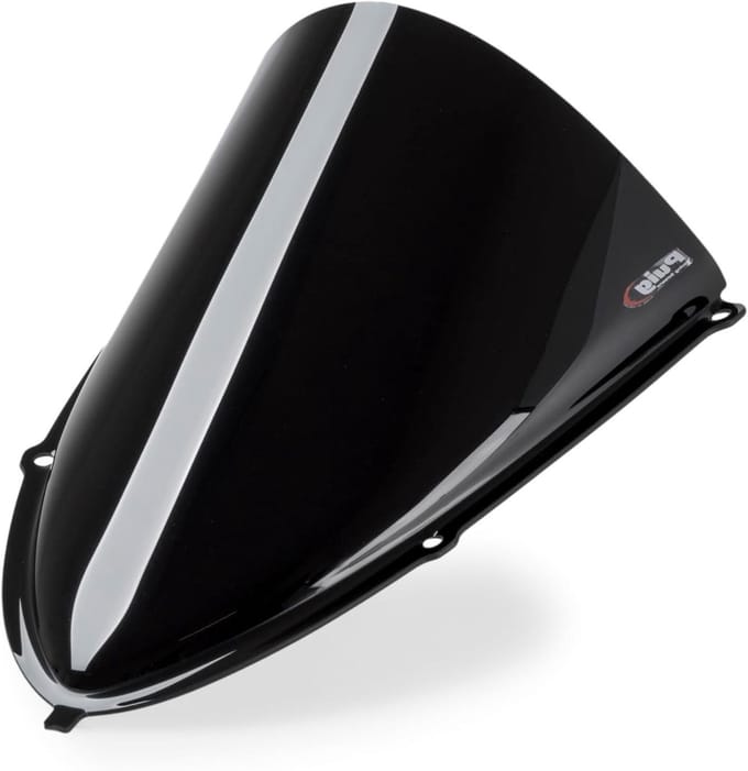 Motor Windscherm - Aerodynamisch Deflector - Verbeterde Stabiliteit - Windtunnel Getest - 3mm Dikte - Zwart