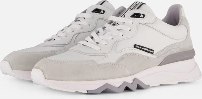 Floris van Bommel De Zager 02.15 Sneakers wit - Maat 43.5