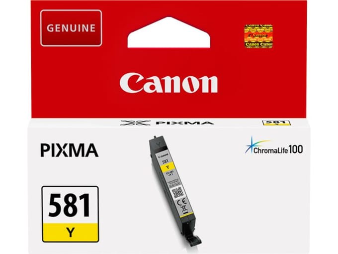 Canon CLI-581Y - Inktcartridge - Origineel - Standaard capaciteit - Geel