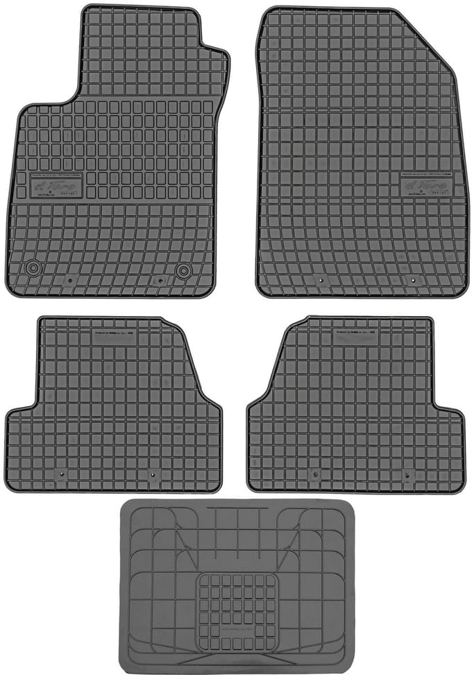 Max-Dywanik Frogum - Opel Mokka - 2012 - Rubber Matten - Zwarte Kleur