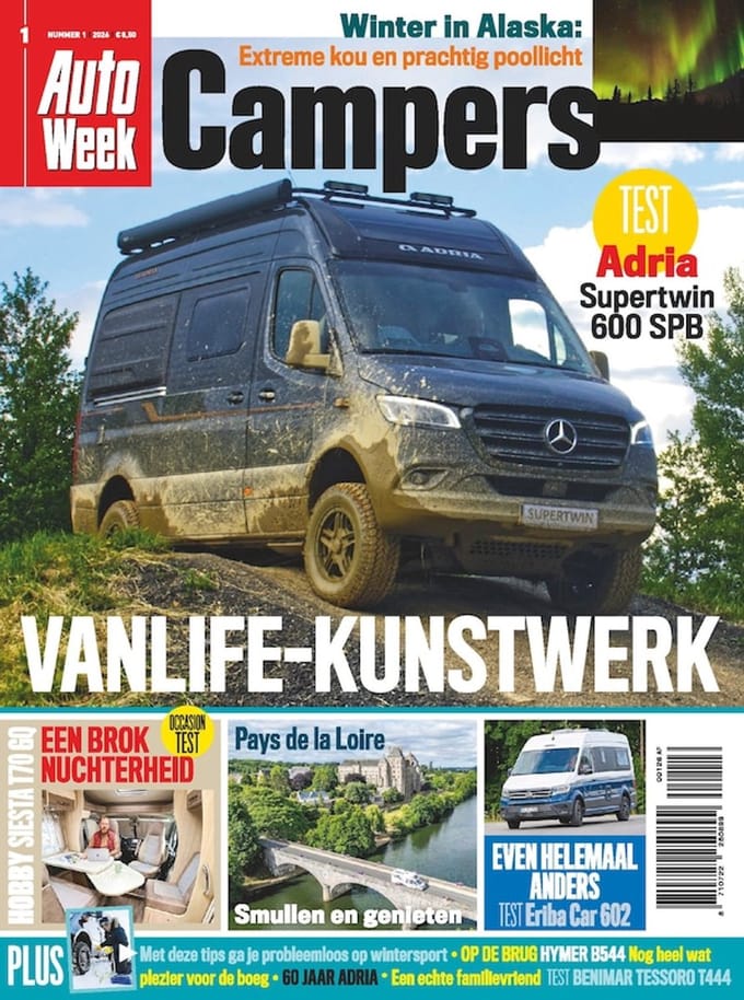 AutoWeek Campers 1-2026 - Alles over campers