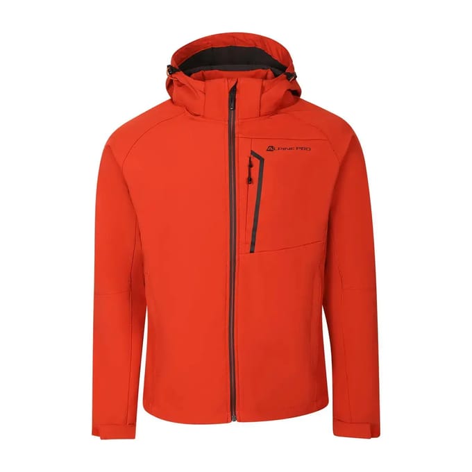 Alpine Pro Hoor Softshelljack Oranje M Man