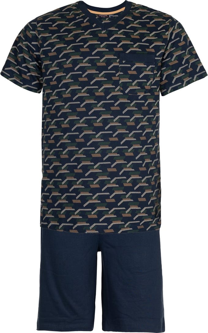 Pastunette Shortama - Katoen - Blauw - Maat 62
