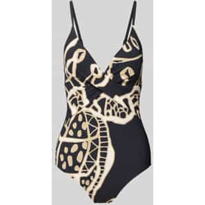 BARTS - Badpak - Maat 38 - Vrouwen - ZWART -