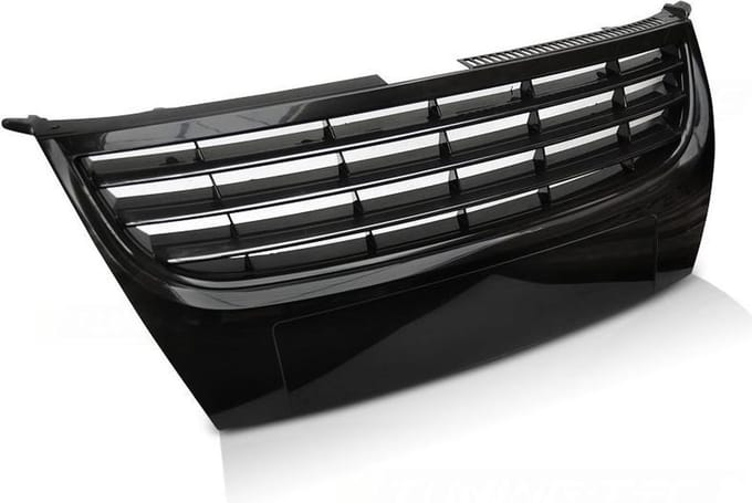 Grill VW TOURAN 07-10 GLANZEND ZWART