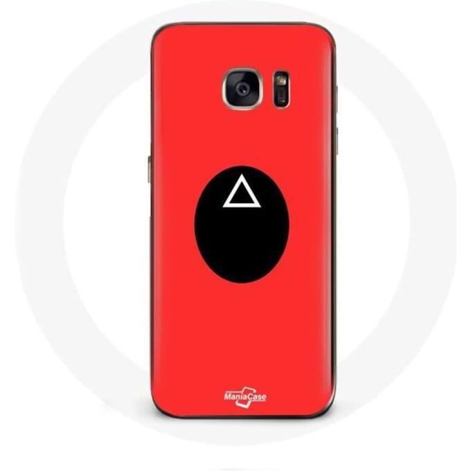 Samsung Galaxy S7 hoesje Squid Game driehoeksmasker