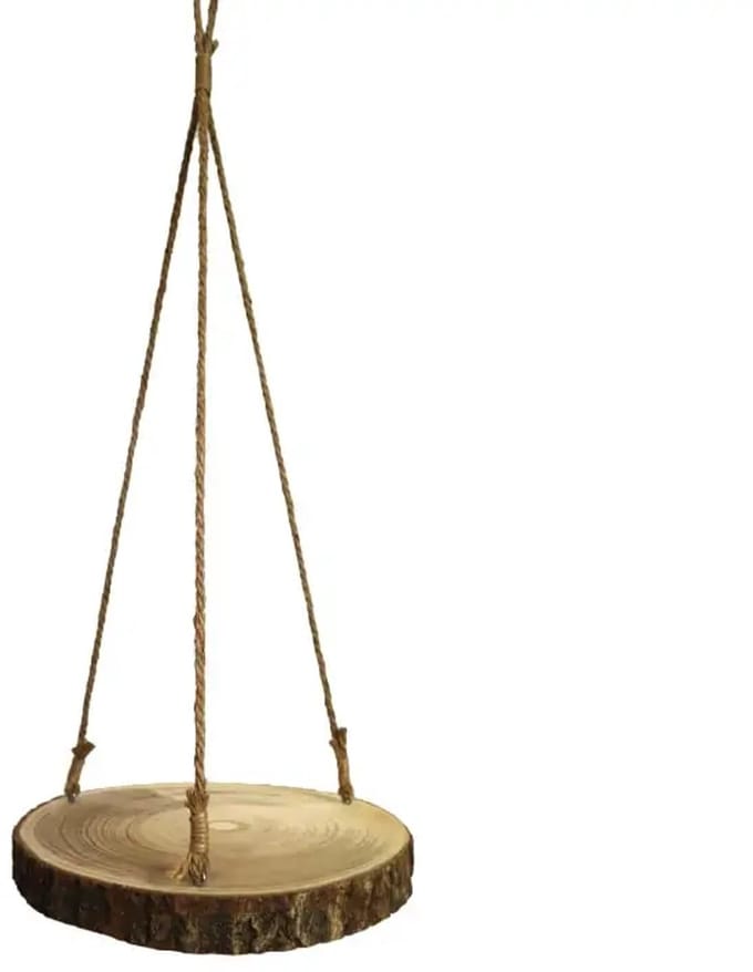 Hangplateau - Paulownia houten hanger - Diameter 40cm