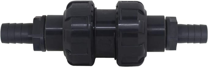 Terugslagklep Keerklep PVC met Slangaansluiting