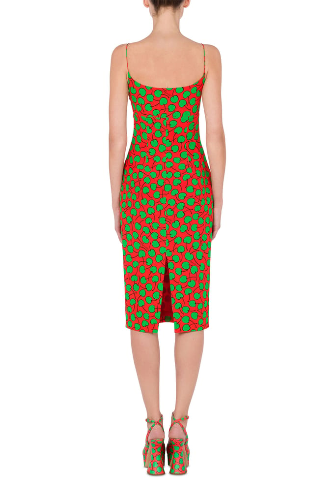 Moschino Dress Red Red Taglia: 40 | Abiti Midi Outlet | Donna | Rosso