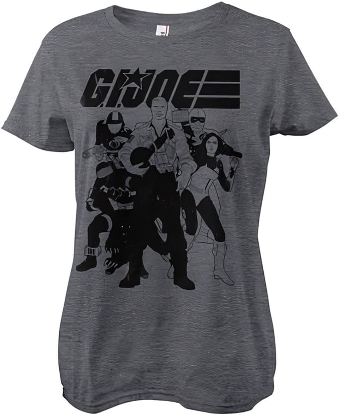 G.I. Joe Dames Characte-rs -T-shirt in meisjesstijl