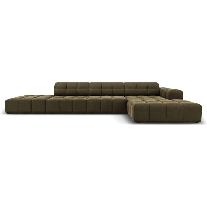 Hoekbank Chicago rechts velvet | Cosmopolitan Design