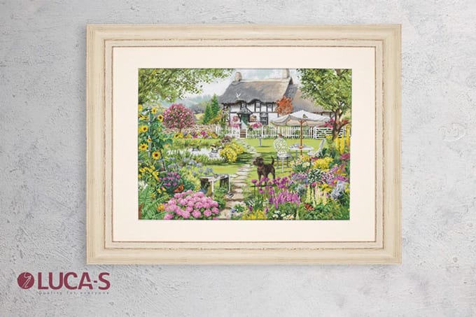 Luca-S Cottage Garden borduren (pakket) B2412
