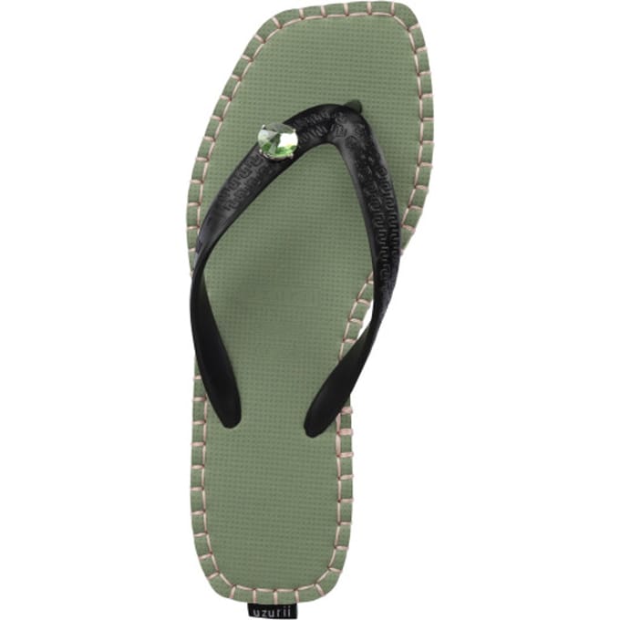 Uzurii | Teenslippers | Dames | Groen | Maat 39/40