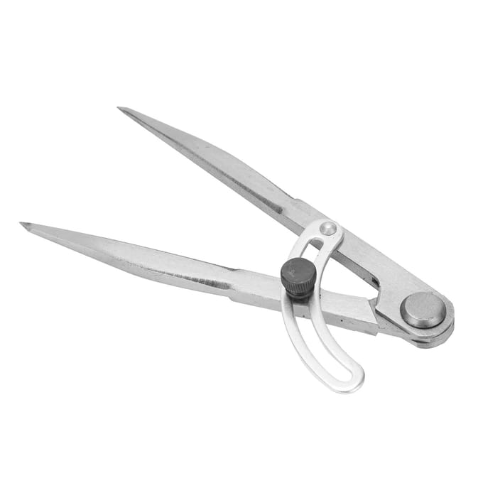 Vleugelpasser Schuifmaat Lederen Randafstand Tapsheid Meten Markeren Verdeelpasser Schuifmaat 150mm white