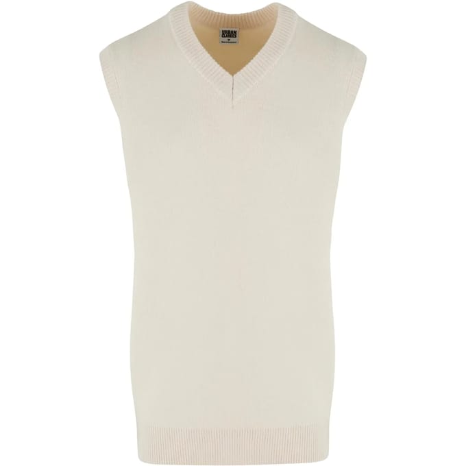 Urban Classics - Knitted Gilet - L - Creme