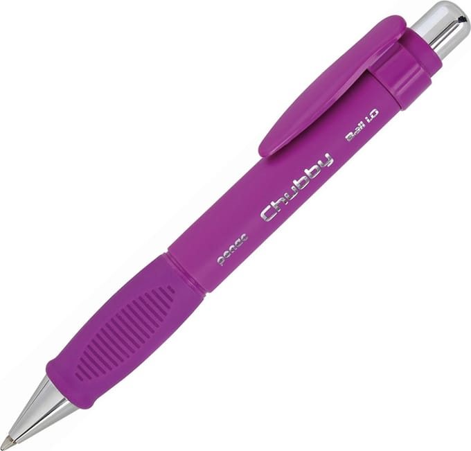 Penac Balpen - Chubby - 1.0mm - Paars - Ergonomische grip