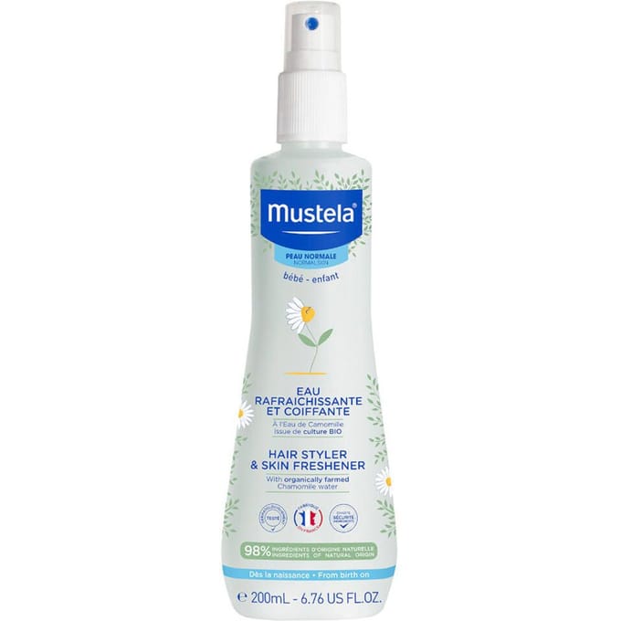 Mustela Baby Verfrissend Water Normale Huid - 200 ml