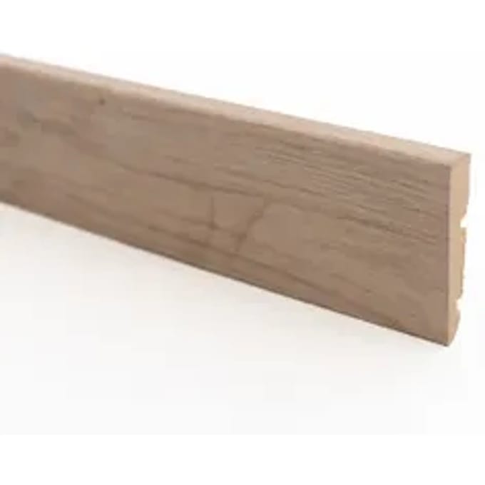 Decomode Hoge Plint Rome - 240cm - 12x60mm