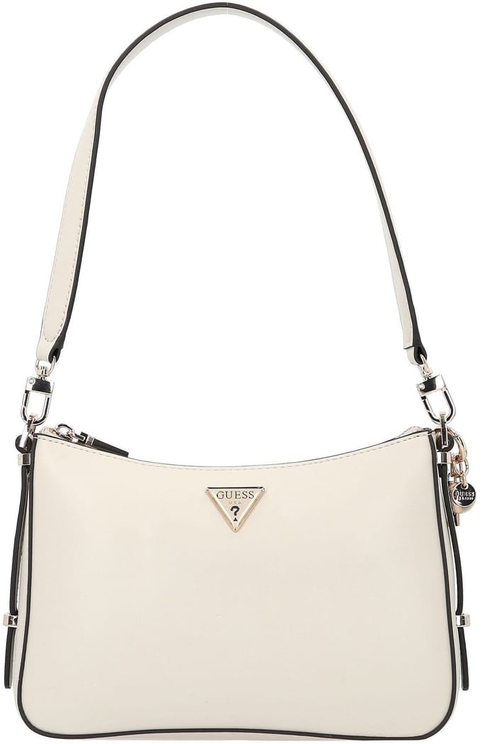 GUESS schoudertas Daryna II Top Zip Shoulder Bag Bone crème