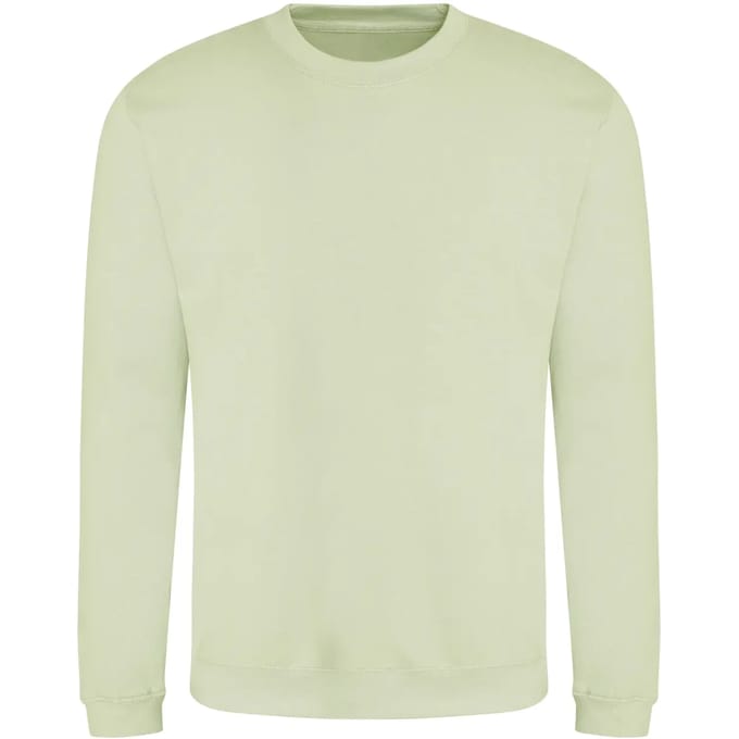Just Hoods - AWDis Sweat - Pistachio Green maat M