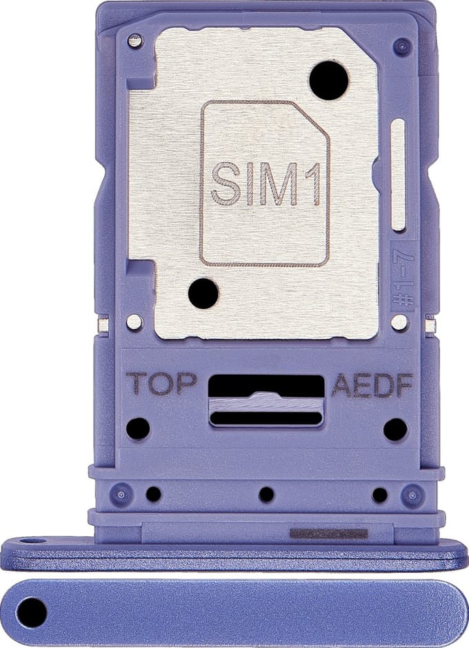 For Samsung Galaxy A54 (SM-A546) Sim Card Tray (Violet)