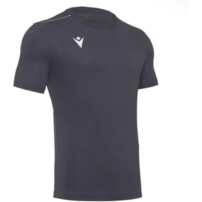 Macron Rigel Hero Shirt Korte Mouw Kinderen - Antraciet | Maat: 152