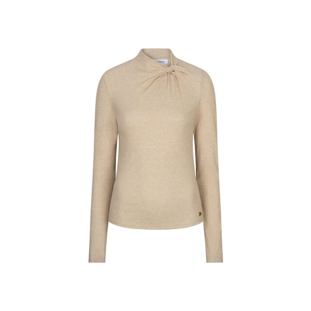 Lofty Manner top havina knotted collar rh10.1 121 sand