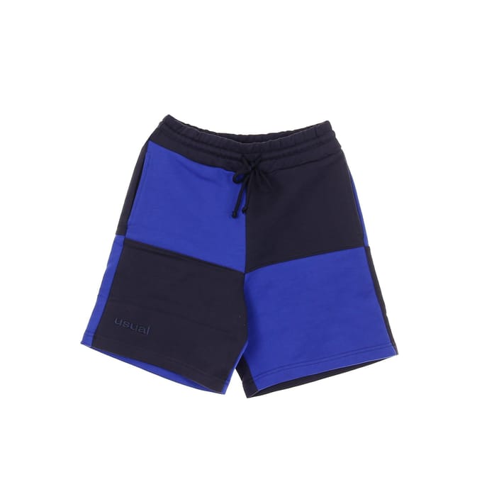 Bigcheck Korte trainingsbroek heren blauw/zwart