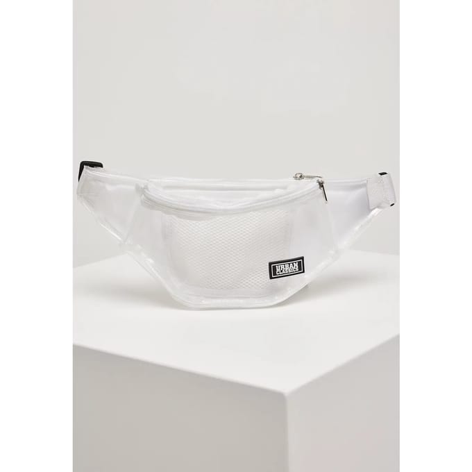 Urban Classics - Transparent Shoulder Bag transparent white one size Schoudertas - Wit