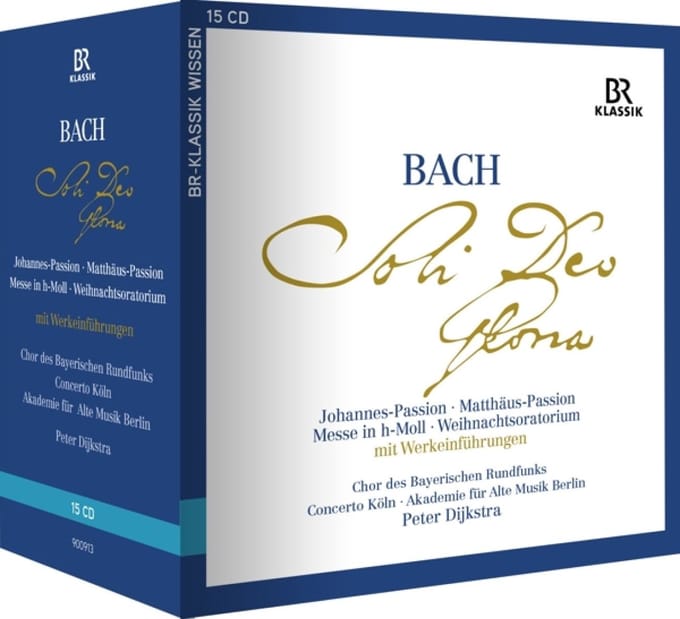 Peter Dijkstra, Chor des Bayerischen Rundfunks - J.S. Bach: Soli Deo Gloria (15 CD)