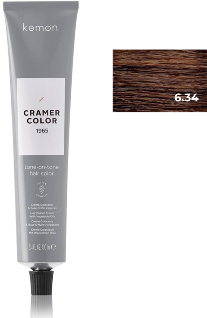 Kemon Cramer Tot 6.34 Dk Golden Copper Bld 100Ml V2
