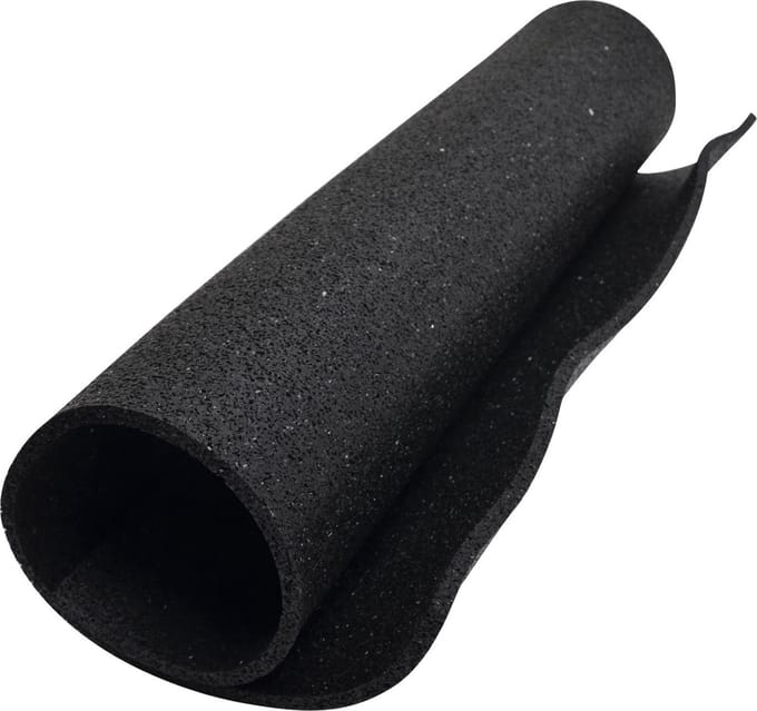 Sanivesk Anti-trilmat 60x60x0,06cm Zwart