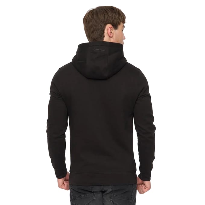 Crosshatch Heren Haromere Hoodie (Zwart)