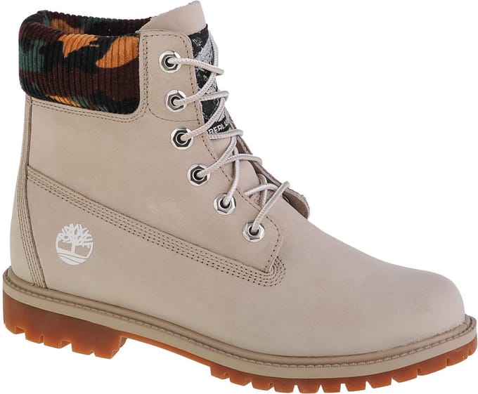 Timberland Heritage 6 W A2M83, Vrouwen, Grijs, Trappers,Laarzen, maat: 37