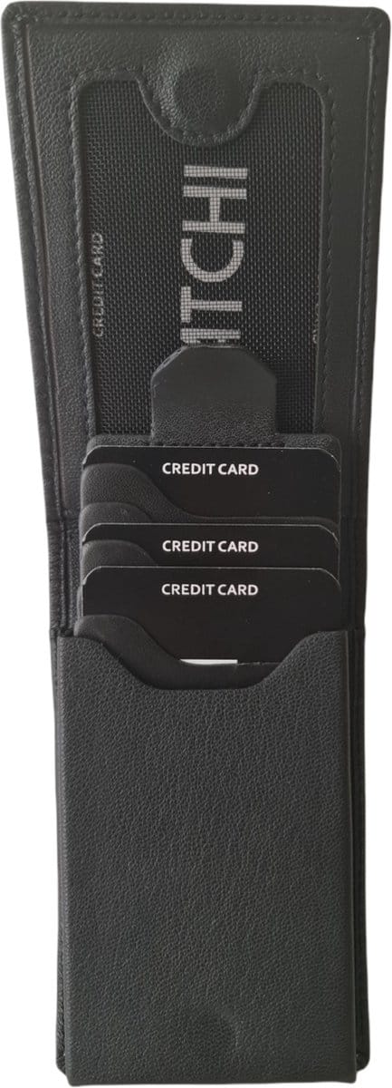 Patchi Pasjesmap - Creditcardhouder - Portemonnee - Zwart