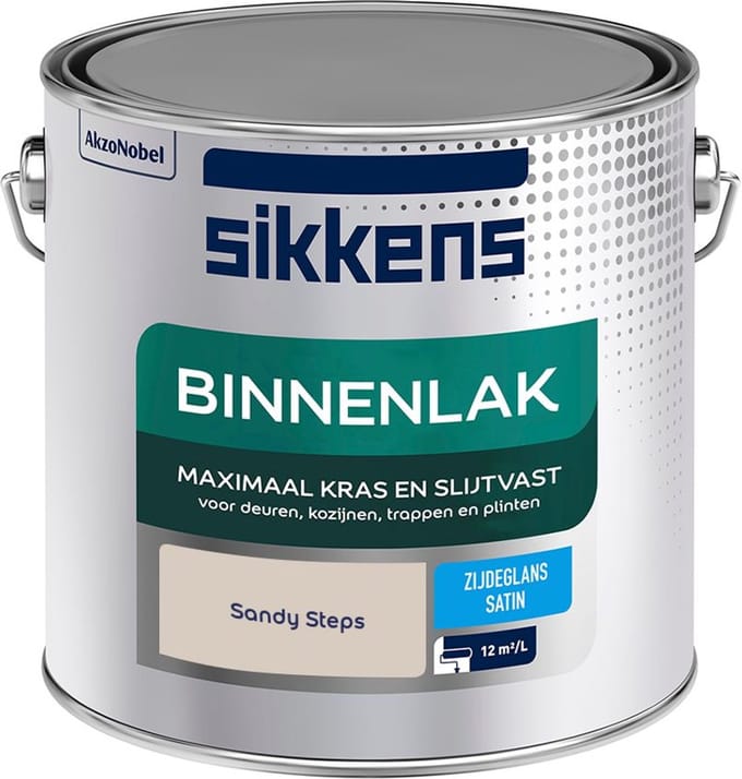 Sikkens - Binnenlak Zijdeglans - Sandy Steps - Mengverf - 2,5 L