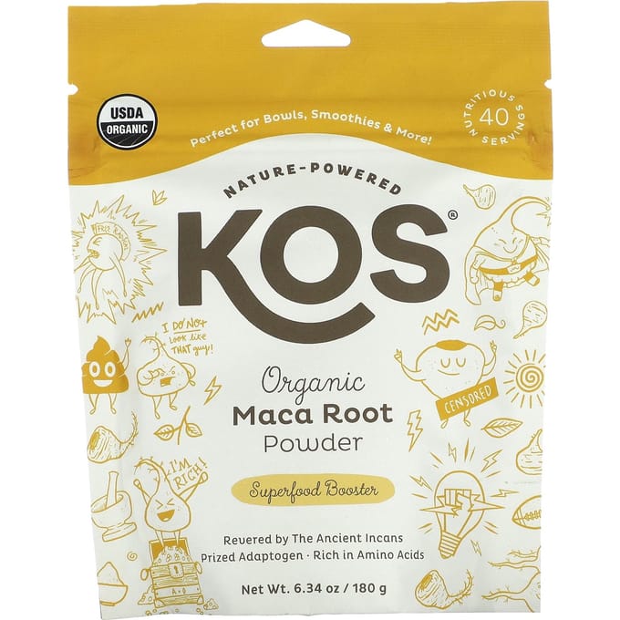 KOS, Biologisch Macawortelpoeder, 180 g (6,34 oz)