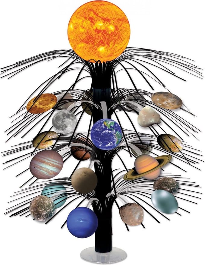 360 DEGREES - Zonnestelsel tafeldecoratie