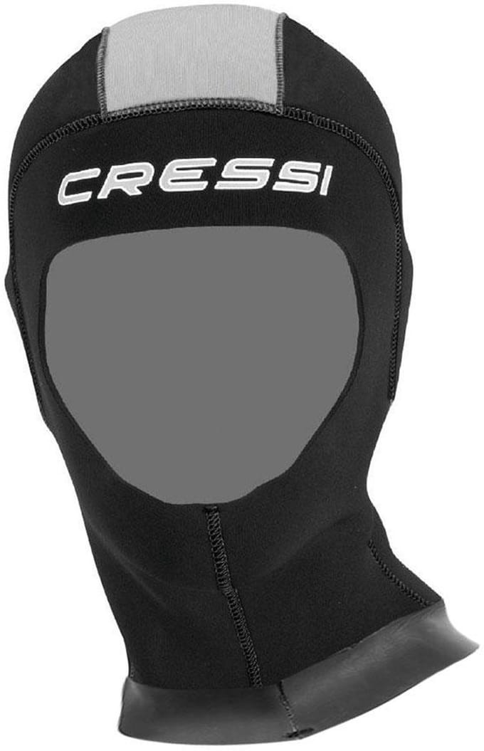 Cressi Modular Hf Ultraspan Duikkap Voor Dames 5 Mm Wit,Zwart S Vrouw