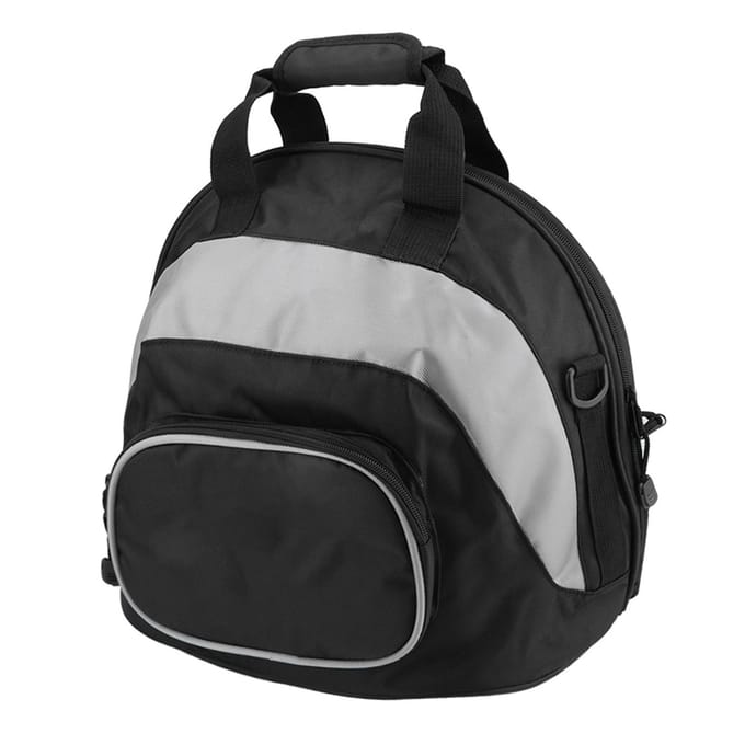 Multifunctionele Waterdichte Motorhelm Schoudertas Rugzak Draagbare Bagage(Grijs zwart ) gray
