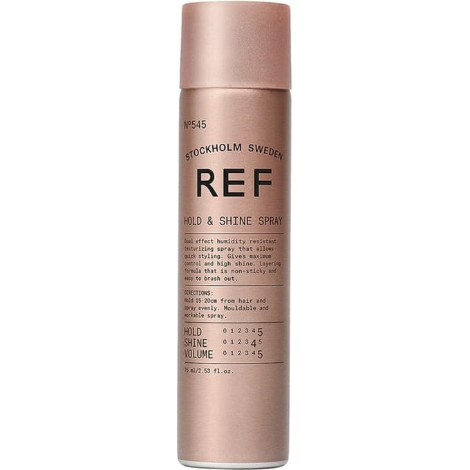 REF Styling Hold & Shine Spray N°545 Haarlak Hold 5 - Shine 4 - Volume 5