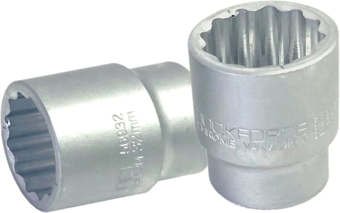 Rockforce RF-56932 - Dopsleuteldop - 12-kant - 32mm - Cr-V