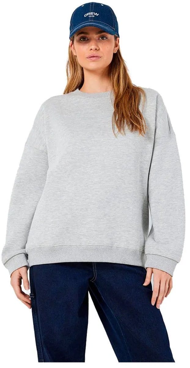 Noisy May Shay Sweatshirt Grijs M Vrouw