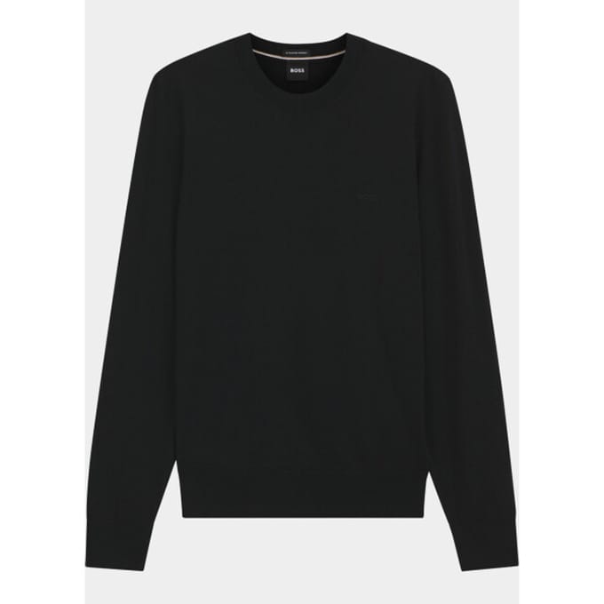 BOSS Black Pullover heren Zwart H-Leno-L 10283210 01 50571914/001