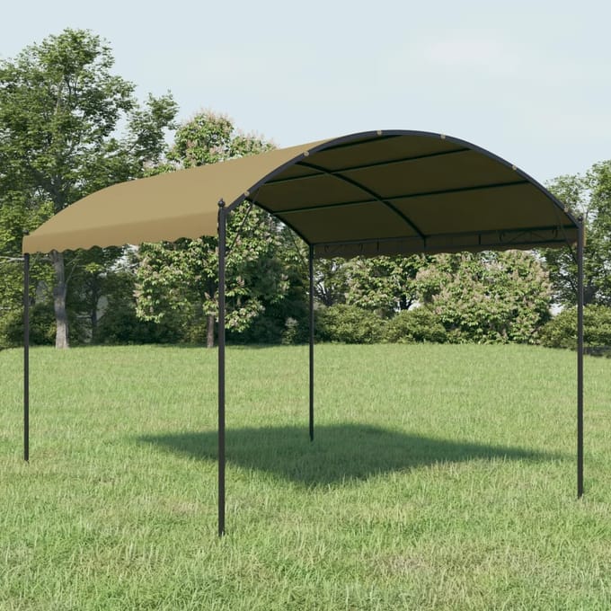 vidaXL - Prieel - 180 - g/m² - 4x3x2,6 - m - taupe