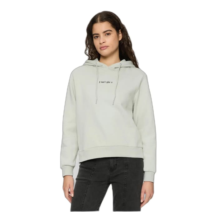 Dames Hoodie Miss Tee I Don't Give A